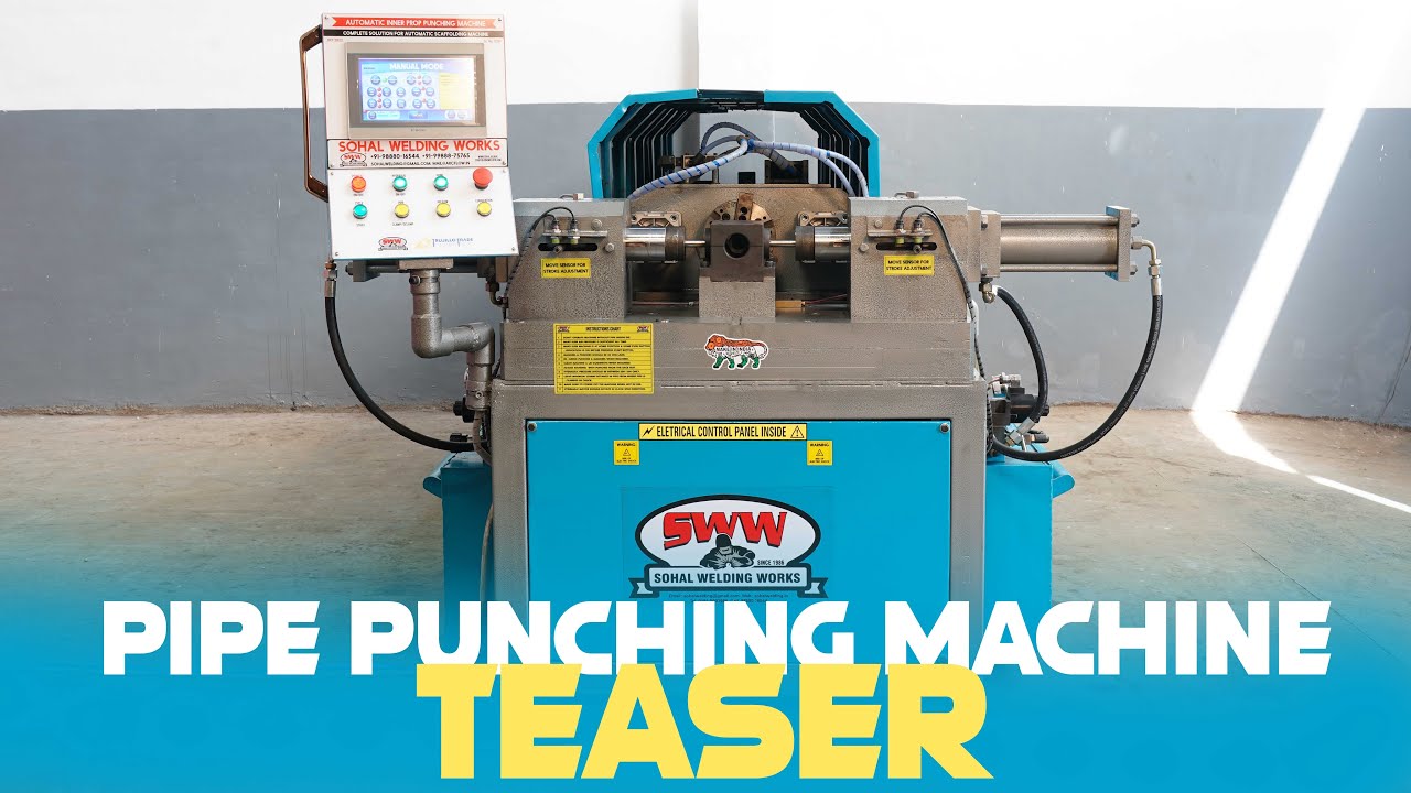 Teaser Automatic Inner Prop Punching Machine Sohal Welding Works