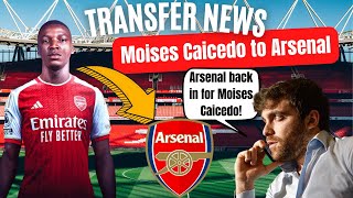 ARSENAL WANT MOISES CAICEDO TO REPLACE THOMAS PARTEY!! | Arsenal Transfer News image