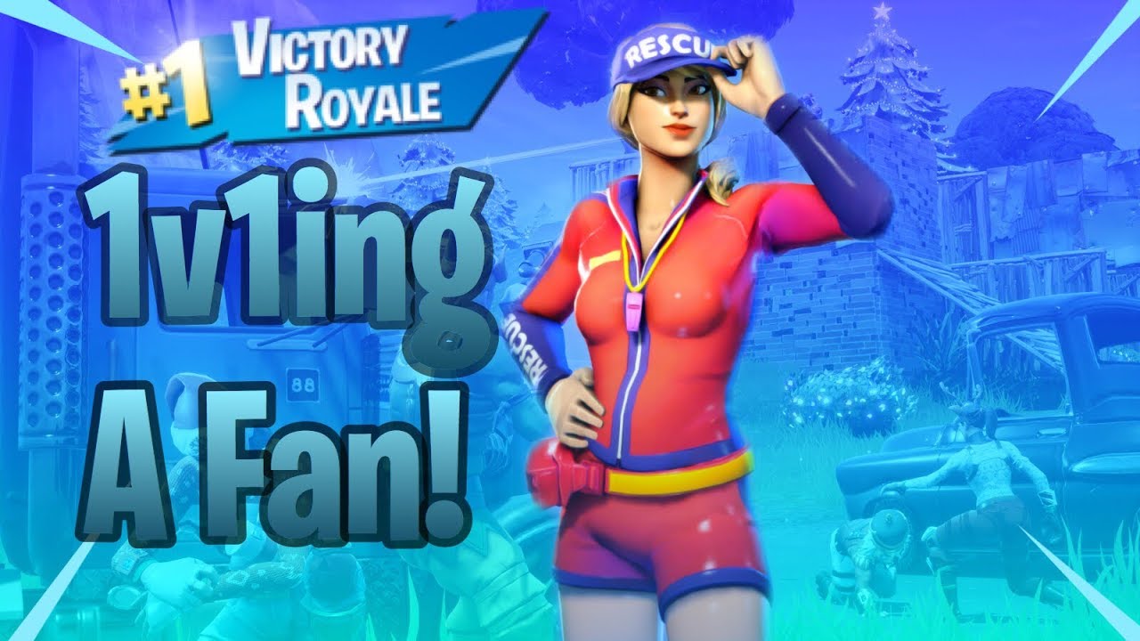 1V1 WITH A FAN IN FORTNITE! (MASTER VS TAYLER | FIRST TO 5) *WHO WILL WIN?*