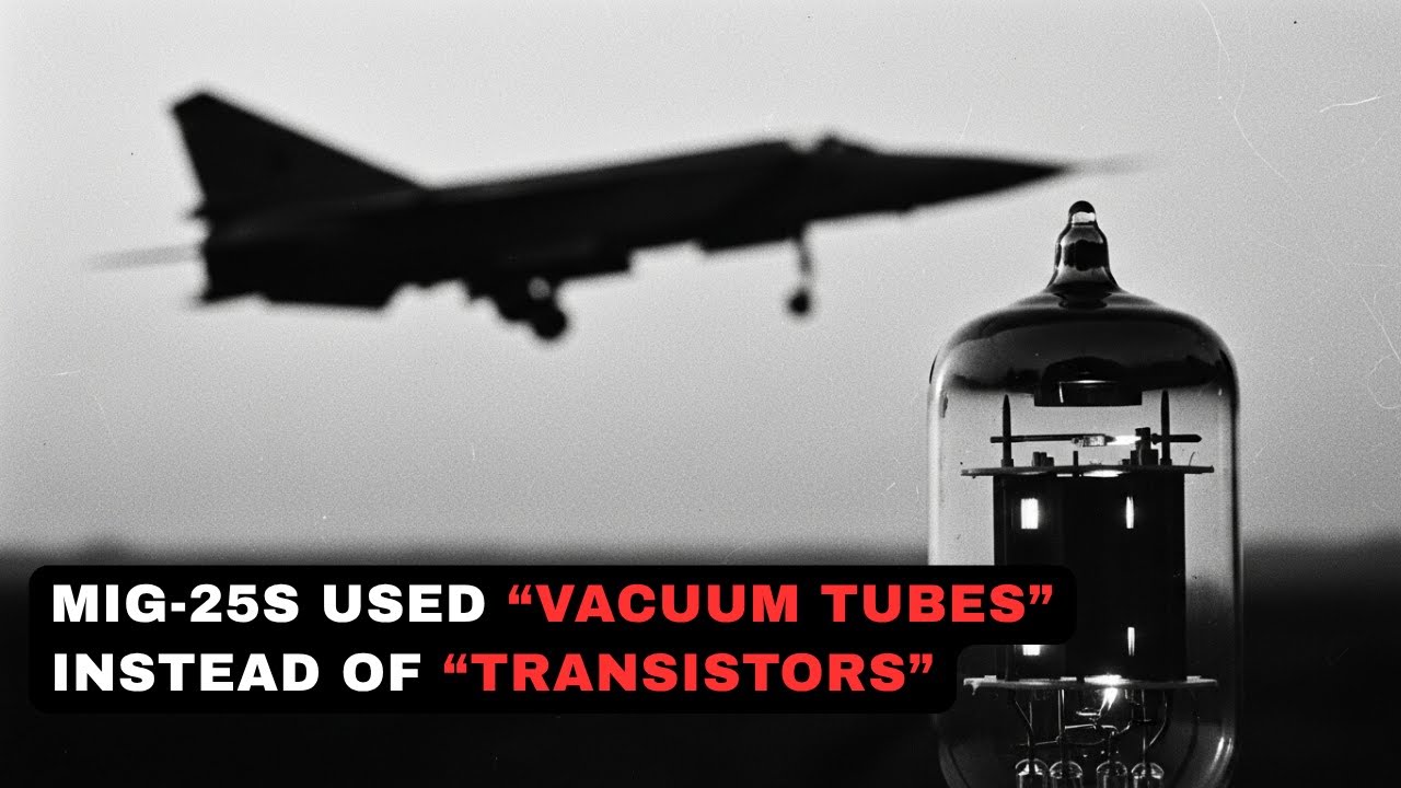 (1976) American Pilots Couldn't Believe MiG-25s Used "VACUUM TUBES" Instead of "TRANSISTORS"