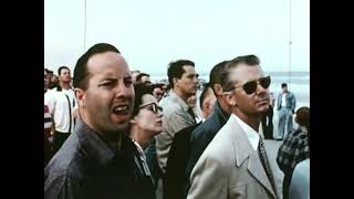 1956 Junior Johnson flip @ Daytona Beach (multiple angles)