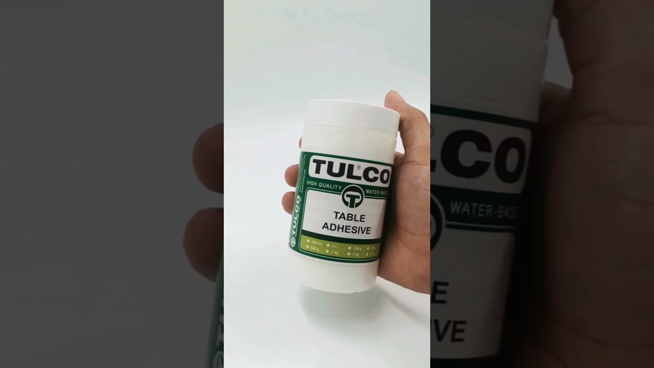 Are you looking for the perfect adhesive for your cutting mat? Try our Tulco Table Adhesive 