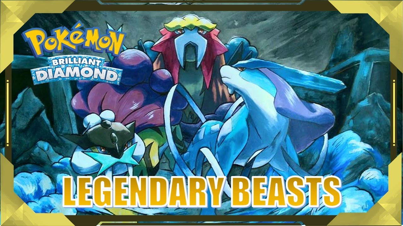 Pokemon Brilliant Diamond - Entei/Raikou/Suicune - YouTube