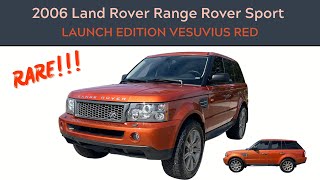 2006 Land Rover Range Rover - Walkaround, POV Drive, & Offroad Sport (Vesuvius Red)