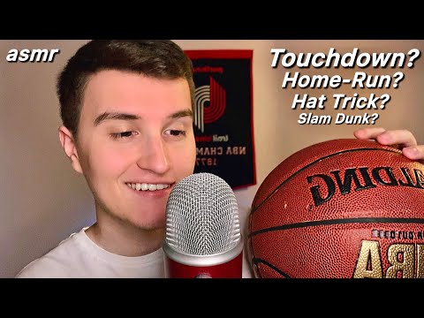 ASMR | Sports for Beginners 🏀⚽️ (whispering sports terms & references)
