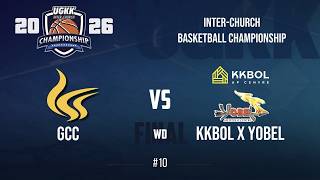 2026 UGKK INTER-CHURCH BASKETBALL CHAMPIONSHIP | WOMEN'S DIVISION | GCC VS KKBOL X YOBEL News