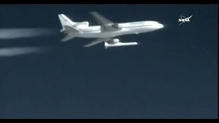 (CYGNSS) Spacecraft Launch Coverage - Pegasus Rocket (Thru 1st Stage)