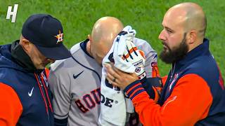 Christian Walker Hit in the Head by 93 MPH Fastball… SCARY MOMENT 🙏
