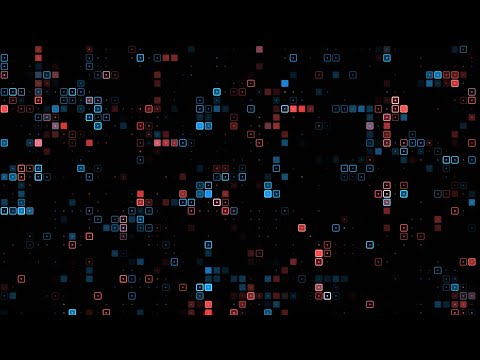 【無料動画素材】かっこいい背景素材 デジタルピクセル背景