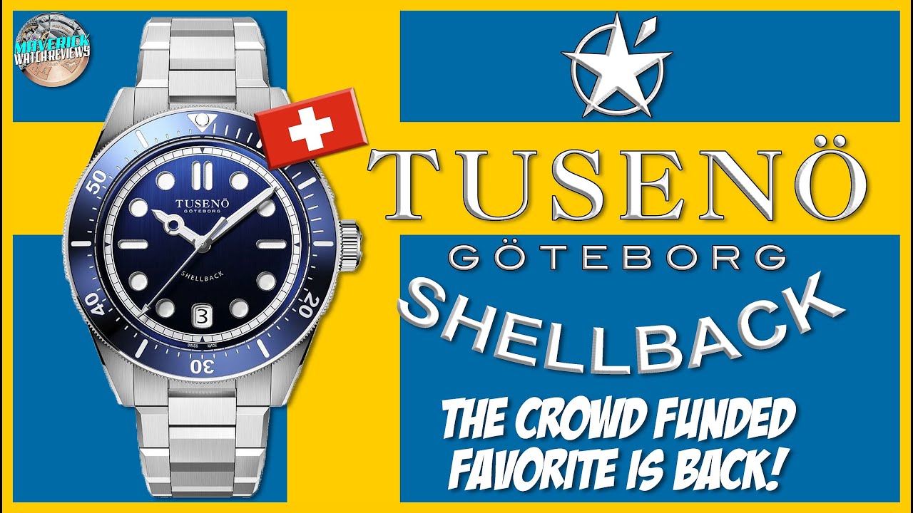 The Swiss Favorite Is Back! | Tusenö Shellback 200m Automatic