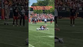 Here’s the play that landed Denzel Ward in the concussion protocol. Net Worth