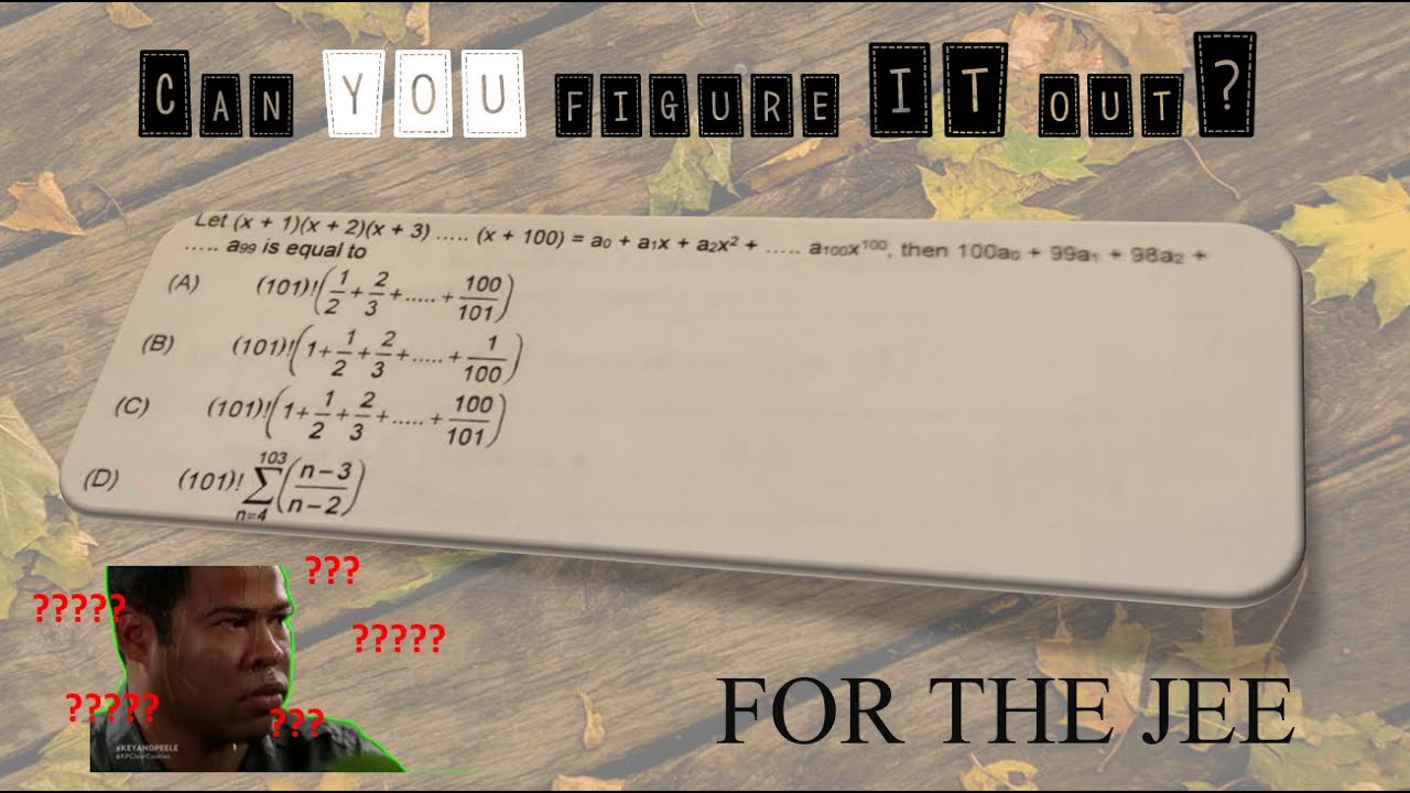 Multi-concept problem on Polynomial Equation + Series + Binomial you ...