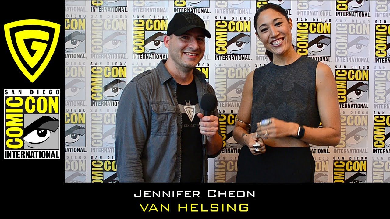 Jennifer Cheon - Van Helsing - SDCC 2018 | The Geek Generation