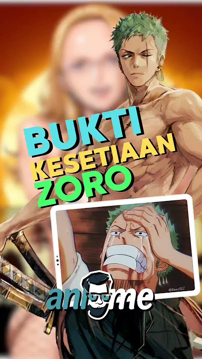 Bukti kesetiaan Zoro kepada Luffy #onepiece #luffy #zoro