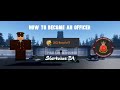 How to become an officer  sharkuses ba