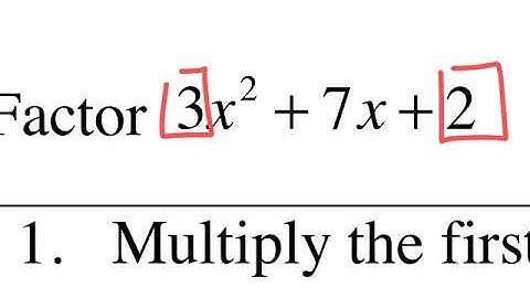 1-7 Factoring Tricky Trinomials