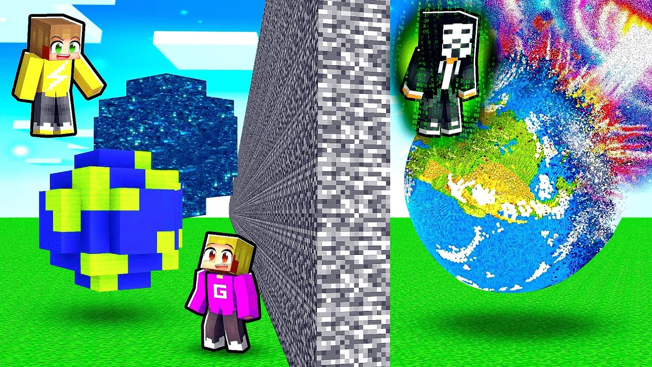 Giel En Ik Doen Een Bouw Challenge Tegen De Hacker (Minecraft)