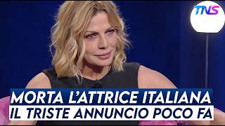 Play video: È MORTA LA NOTA ATTRICE ITALIANA: IL TRISTE ANNUNCIO È ARRIVATO POCO FA