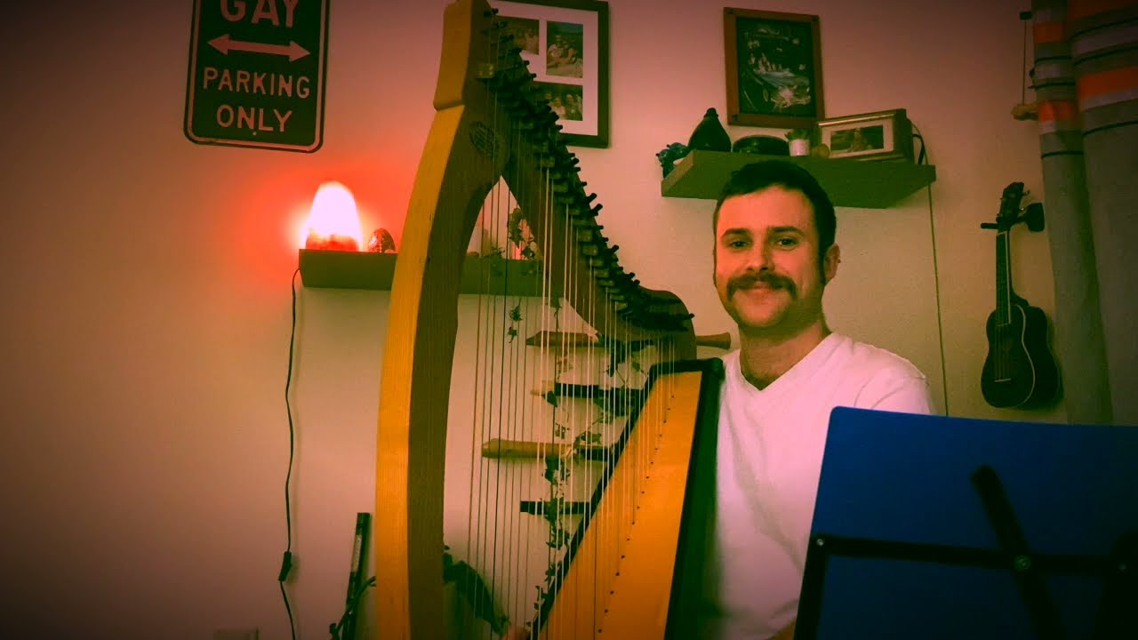 Silver Bells - Harp Cover