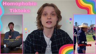 Homophobic Tiktoks Make Me Want To Launch My Phone Into A Well