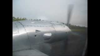 Air North Yukon HS-748 flight