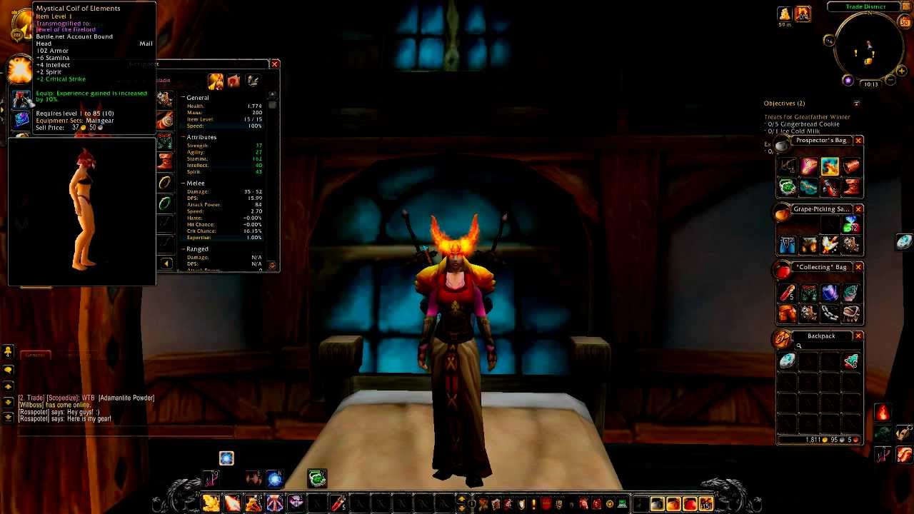 Rosapotet's gear video