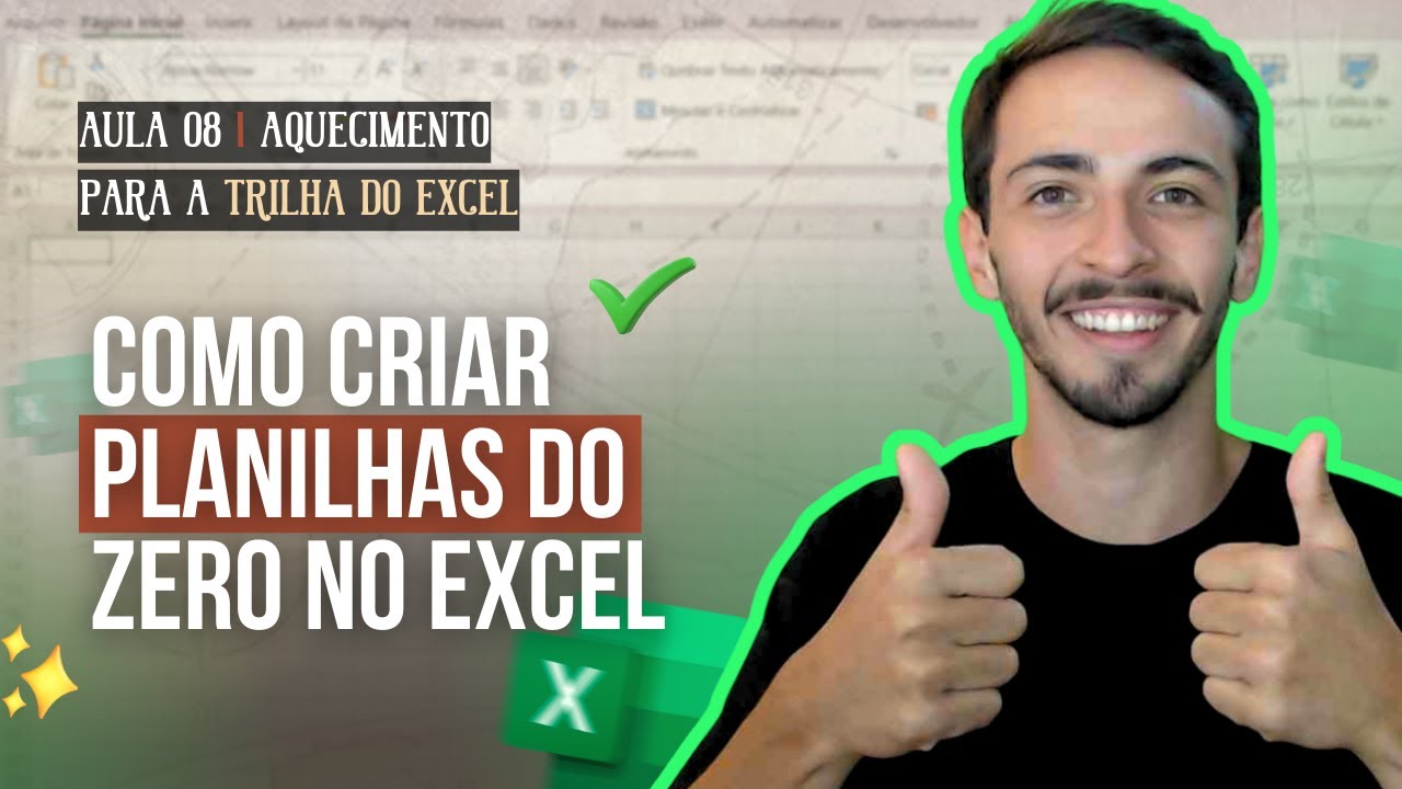 Como criar PLANILHAS DO ZERO no Excel - YouTube