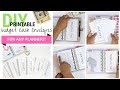 DIY CA$H 💵💰 Envelopes for ANY PLANNER!! + Printable PDF | Mini Happy Planner | At Home With Quita