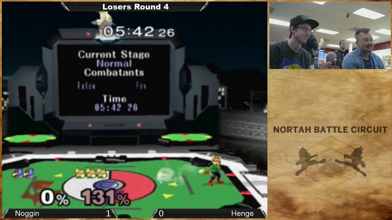 Nortah Battle Circuit 11 LR4: Noggin (Falco) vs Henge (Fox)