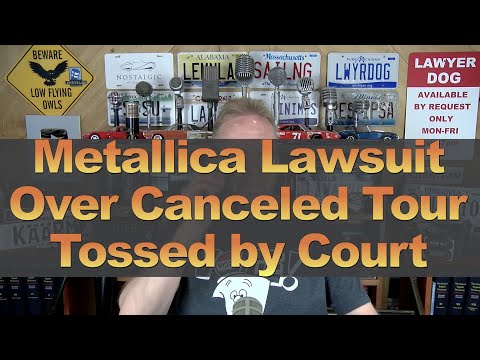 Metallica Lawsuit Over Canceled Tour Tossed by Court