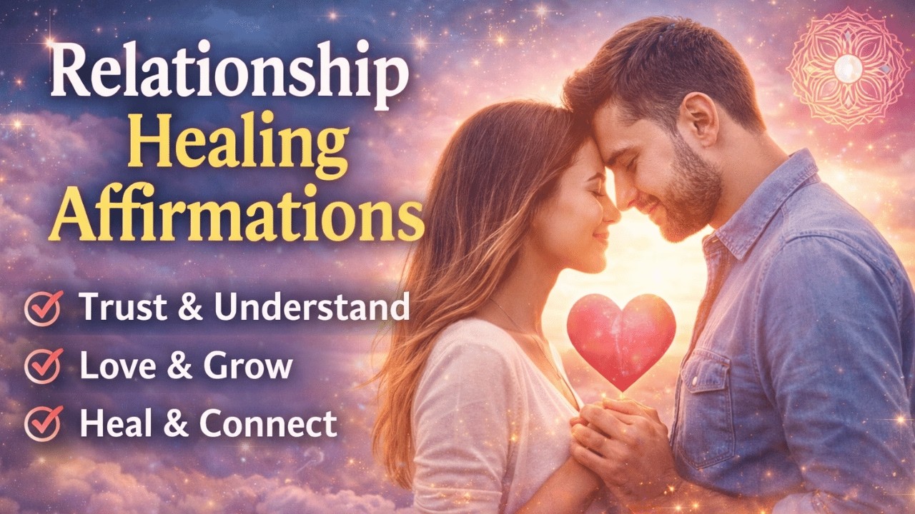 Relationship Healing Affirmations | Love, Trust & Emotional Connection Positive Affirmations
