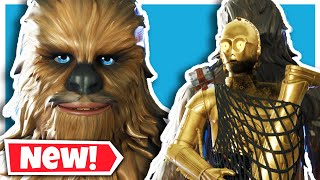 (PS5) Fortnite Chewbacca + C3PO Gameplay (No Commentary)