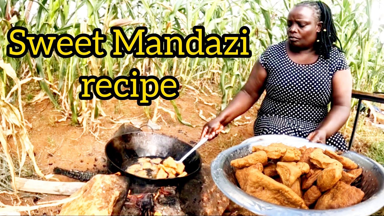 I prepared the sweetest mandazi for breakfast as I clean at home. 