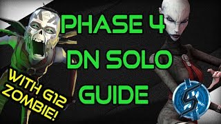 [EN] SOLO PHASE 4 NIHILUS WITH G12 ZOMBIE! - REWORKED NIGHTSISTERS GUIDE | SWGoH HEROIC SITH RAID