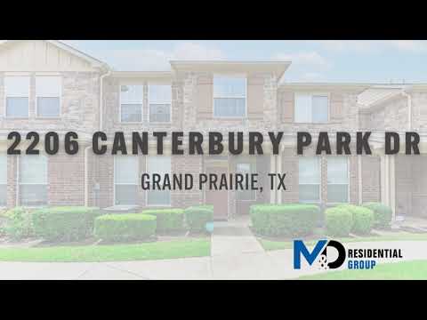 2206 Canterbury Park Dr, Grand Prairie, TX home video tour