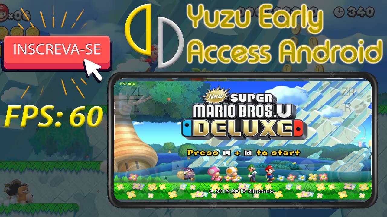 New Super Mario Bros. U Deluxe - yuzu