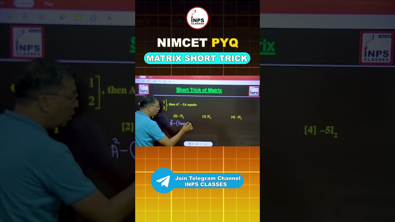 Short Trick Matrix NIMCET