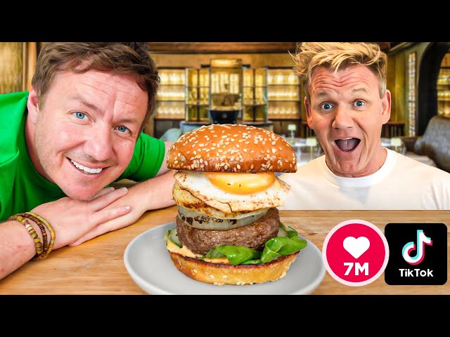 I Tried Making Gordon Ramsay's Viral Wagyu Burger class=