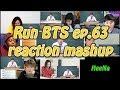 [BTS] Run BTS 달려라 방탄 ep.63｜reaction mashup