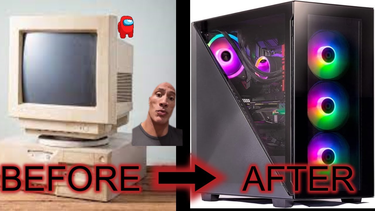 I'VE UPGRADED MY COMPUTER!!! #overview #testdrive - YouTube