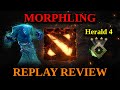 Dota Replay Review - Herald 4 Morphling