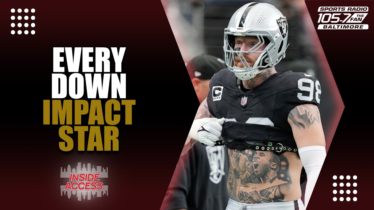 Kirk Morrison says Maxx Crosby makes an impact on every down