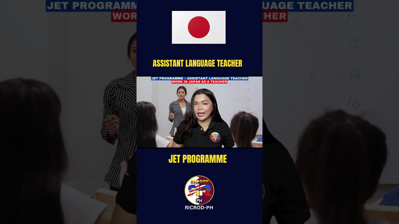 JET PROGRAMME – ASSISTANT LANGUAGE TEACHER 