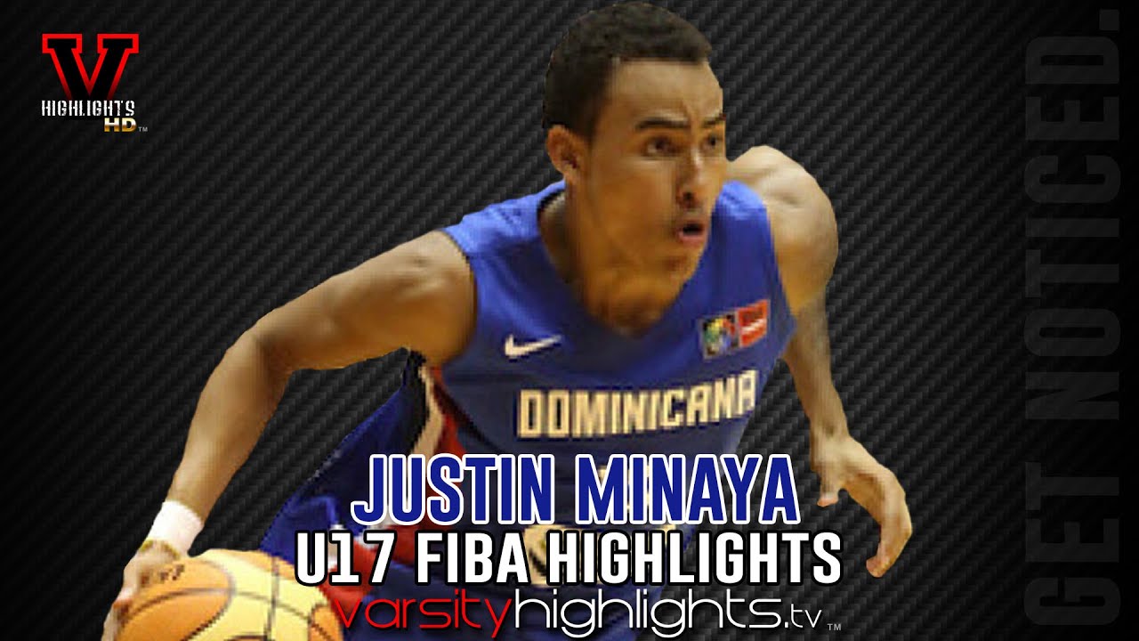 football score Justin Minaya 2015 U17 FIBA International Highlights (Guard/Dominican Republic)