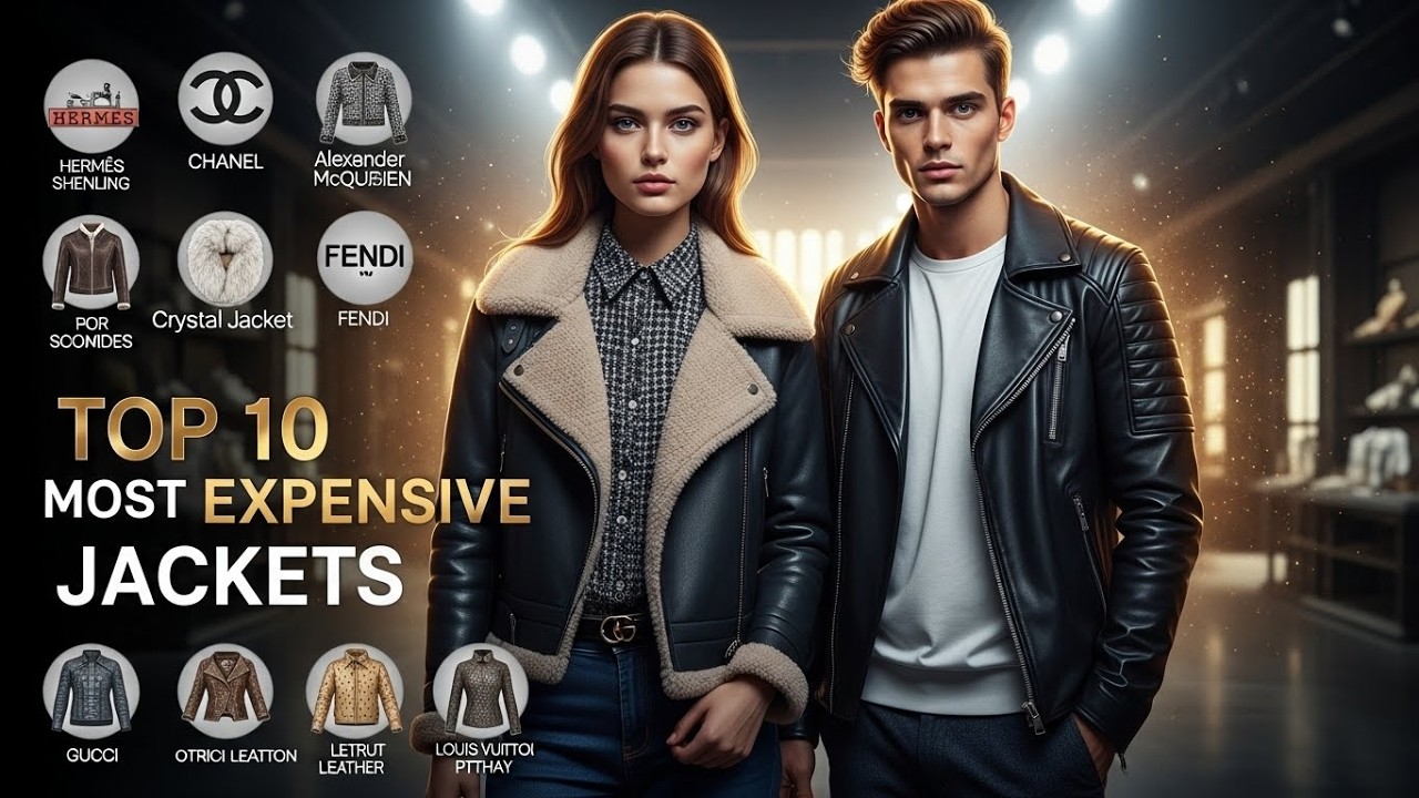 10 самых дорогих курток в мире | Роскошная мода 2025♥️♥️