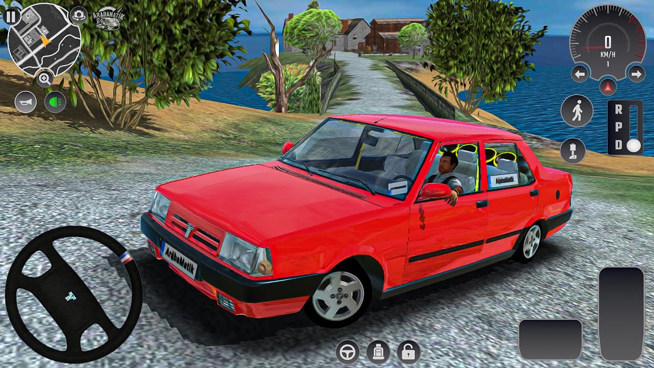 Modifiyeli Kırmızı Tofaş Doğan Sürüş Oyunu🌟- Doğan Simulator 2 - Android Gameplay