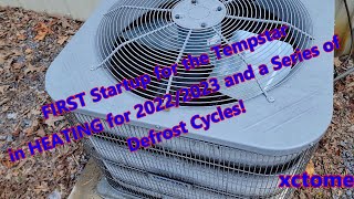 2020 Tempstar | Heating Season is Here!  First Startup and Defrost Cycles!