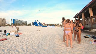 CLEARWATER BEACH SPRING BREAK FLORIDA 2021 MARCH (WALK ON BEACH) USA Travel Vlog