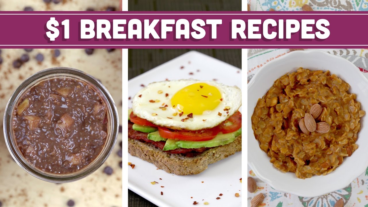 Budget-friendly breakfast choices