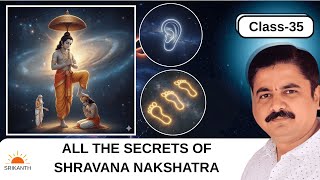Class- 35 | Shravana Nakshatra | Characteristics | Different house cusps, lords, dispositors | screenshot 2